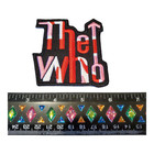 The Who Logo Patch Embroidered Sew Iron On Rock Band Music Applique New
