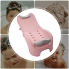 Foldable Baby Shampoo Chair Adjustable Toddler Hair Washing Seat For 0-5 years