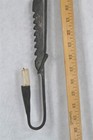 Antique Candle Holder Adjustable Ratchet Iron Primitive Original 18thc 1700