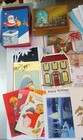 Christmas Greeting Card Lot  102 New And Unused Vintage Cards With 79 Envelopes