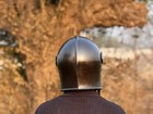 Barbuta Helmet Medieval Knight Armor Steel Visored Larp Cosplay Helmet
