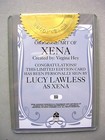 Xena Art   Images Lucy Lawless Autograph  Case Topper  Xa1