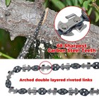 53 Inch Rope Saw High Reach Tree Limb Hand Chains With 68 Teeth     