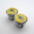 Vintage Style  Campagnolo Iconic 60s Logo  Chrome Racing Bar Plugs  Caps  Repro