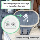 Ingenuity Happy Belly Rock-to-bounce Massage Seat - Chambray