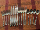 Reed   Barton Sterling Silver 4 Place Setting 4 Pieces Each Silver Sculpture