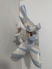 Vintage Artmark Porcelain Blue Jay Birds On Branches Blue Baby  Statue Figurine 