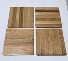 Oak Parquet Floor  12pcs 6 x6 x5 16   Hartco Natural 3 Sq Ft New 