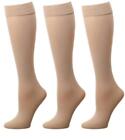 3-12 Pairs Women Trouser Socks Stretchy Knee High Soft Thin Material Size 9-11