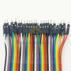 40pcs 10cm Dupont Male To Male Jumper Wire Ribbon Cable For Breadboard 1pcs