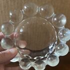 Vtg-mcm 5 boopie Bubble Clear Glass Ashtray Anchor Hocking Ash-tray trinket Dish