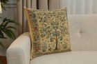 Tree Of Life Light Belgian Cushion Cover William Morris Art 18 X 18 Inch