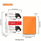 Original Kojie San Skin Lightening Whitening Soap Kojic Acid  3 Bars X 100g  