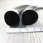 4 Polished Cow Horns  8329 Natural Colored