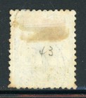 Samoa Sg45 Used 1890-92 4p Blue Palm Trees Perf 12x11 1 2 Cv 24