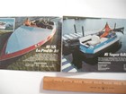 1960 s Sidewinder Boats Original Factory Brochure