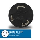 Conntek Plug Adapter Nema L5-30p To 5-15 20r  30amp 125v To 15 20amp 125v