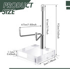 Plate Stands For Display Adjustable Metal Arms Photo Stand Easel Acrylic Base Sm