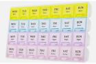 Monthly Pill Organizer Pill Case Pill Box One Month Twice A Day Am Pm Daily Home
