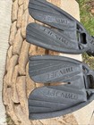 Scubapro Usa S Twin Jet Open Heel Swim Fins Black Scuba Diving Snorkeling