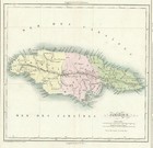 1825 Map Of Jamaica