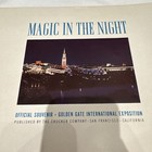 Vintage  1939 San Francisco Exposition Souvenir Picture Book Magic In The Night