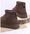 Winter Boots Women s Faux Fur Suede Mid Calf Warm Snow Fashion 9us Size Eur39 5