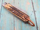 Big Ww I Harrison Bros Howson Stag British Navy Sailor Rigging Rope Knife Knives