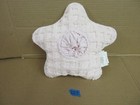 Baby Boyds Pink Star Pillow 810160 Plush Nursery Decoration Light Pink