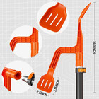 Gutter Cleaning Tool With Threaded  Gutter Cleaner  Mini Rake  Clean Off Gutt   
