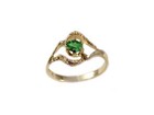 Antique 19thc Alexandrite   14kt Gold Ring  Russian Natural Color-change Genuine