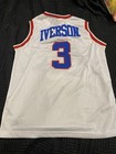 Allen Iverson Philadelphia 76ers Autographed Signed Jersey White Jsa Witnessed