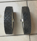 Vintage Lot Of 2 Toy Truck Wagon Rubber Tires 8  Diameter 1 6 8  Wide 3035  