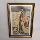 Antique Japanese Print Princess Land Of Porcelain   Silver - Whislter 1864