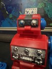 Vintage Red blue Aoki Cragstan Shaking Robot Wind-up Space Toy Japan Mechanical