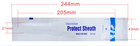 1000pcs Disposable Dental Intraoral Camera Protect Sheaths Sleeves Covers A04-6a