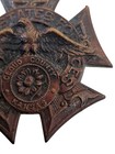 Ww1 Veteran Service Medal Cloud County Kansas  Eagle Sunflower 