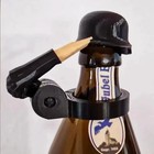 Novelty Beer Bottle Stopper Reusable Helmet Shaped Cap Cover Bar Gift
