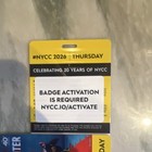 Nycc 2026 Thursday Badge Pass Rooster Fighter Comic Con Activation Required