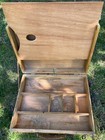 Grumbacher Wood Artist s Case  Vintage  With Beautiful Hardware