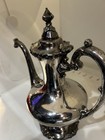 Antique  Victorian  Silver Plated Coffee Or Tea Pot   Reed And Barton From 19th