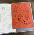 Dragonfly Garden  Cling Mount Stamp Set Retired Stampin  Up 