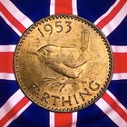 1953 Great Britain Farthing - Elizabeth Ii - Gorgeous Unc Coin  - Combined Ship