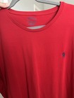 Ralph Lauren Mens Size Xxl Red Pony Logo T-shirt Crew Neck Short Sleeve Tee New