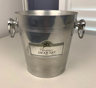 Vintage Veuve Jacquart Reins Champagne Ice Bucket Aluminum Made In France