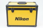   Mint  Nikon Vintage Yellow Hard Aluminum Box Camera Lens Trunk Case From Japan