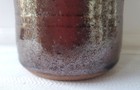 Superb Vintage 1980 s Studio Art Pottery Vase - Signed Rae