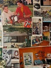 Lot 100  1950s mcm Home small Ads   Cutouts ephemera collage junk Journals  