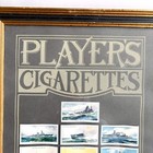 Framed 1939 John Player   Sons    modern Naval Craft    Cigarette Cards     Half Set D