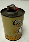 Vintage Mini Coors Original Draft Metal Beer Can Bic Lighter Holder  Made In Usa
